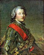 Jjean-Marc nattier Portrait of Pierre Victor Besenval de Bronstatt commander of the Swiss Guards in France. Germany oil painting artist